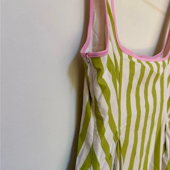 NWOT Maeve Sleeveless Notched Square-Neck Midi Dress Size XS - Picture 15 of 16